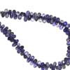 Natural Fine Quality Blue Iolite Micro Faceted Tear Drop Briolette Beads Strand Length is 4 Inches & Sizes from 5.5mm to 7.5mm Approx. Iolite is gem quality variety of blue - blue iolite cordierite. The iolite also have strong pleochroism effect due to which it shows different colors at different angles. 